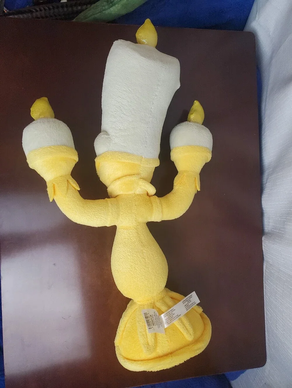Disney Store Beauty & the Beast Lumiere Candle Plush  17